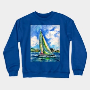 Summer and freedom Crewneck Sweatshirt